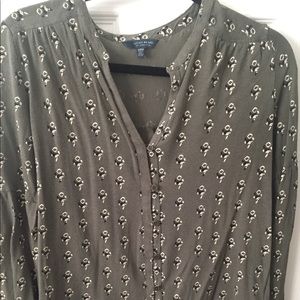 Lucky Brand Flower Blouse